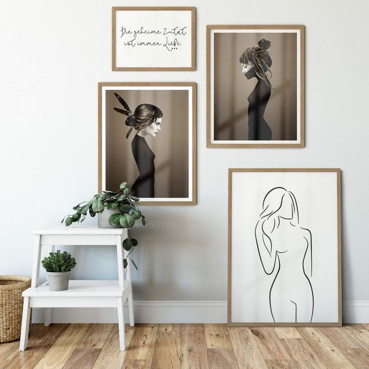 Produktbild Trenddeko Die geheime Zutat ist immer Liebe (60 x 80 cm)