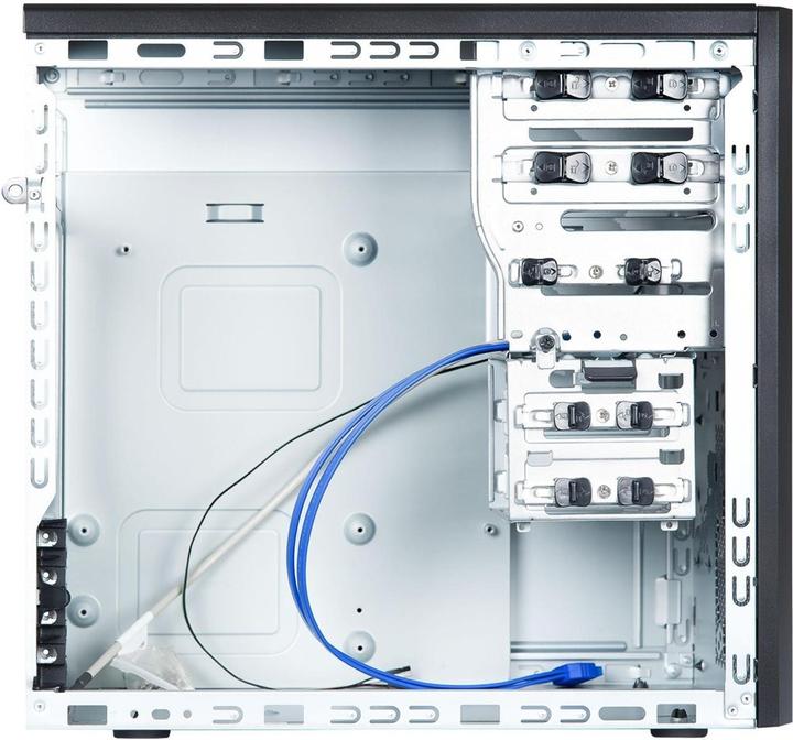 Image du produit Chieftec Midi Tower BD-25B-350GPB, noir (mATX, Mini-ITX)