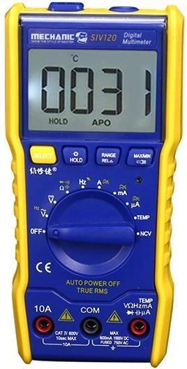 Image du produit Ecoiffier Consumables! Mechanic MECHANIC SIV120 Digital Multimeter