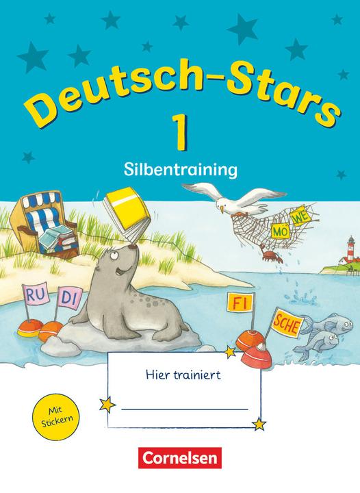 Image du produit Deutsch-Stars. 1. SJ. Silbentraining. Übungsheft (Allemand, Cornelia Scholtes, 2012)