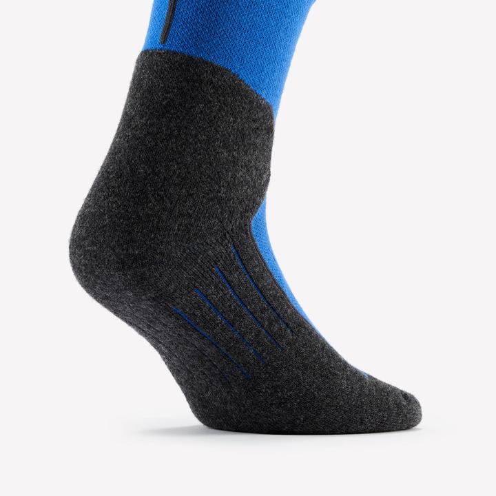 Image du produit Wedze Chaussettes de ski Chaussettes de snowboard adultes - 100 bleu/noir (47, 50)