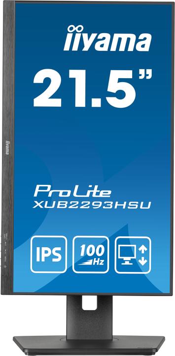 Produktbild iiyama Monitor XUB2293HSU-B7 (1920 x 1080 Pixel, 21.50")