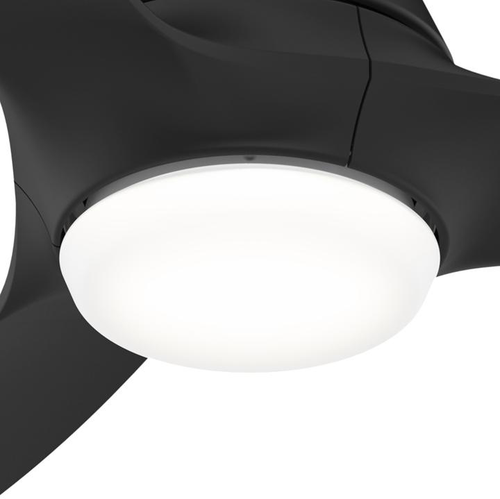 Produktbild Hunter Fans DC Deckenventilator Calabasas Schwarz mit LED (40 dB)