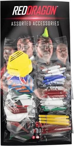 Red Dragon 10 Set Flights and Shafts Pack