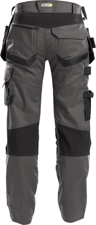 Produktbild Dassy Arbeitshose flux anthrazitgrau/schwarz Gr. 52 (42)