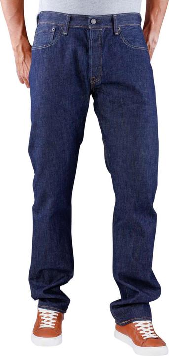 Actual product image Levis 501 Jeans rinse light