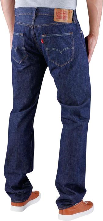 Actual product image Levis 501 Jeans rinse light