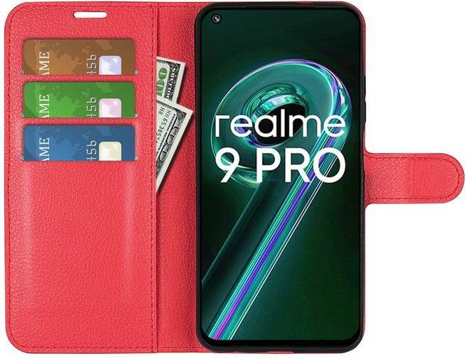 Image du produit MU Classic Série de couvertures de livres en cuir litchi (Realme 9 Pro)