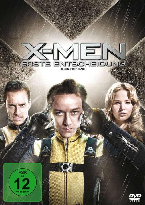 X-Men: Erste Entscheidung (DVD, 2011, Englisch, Deutsch)