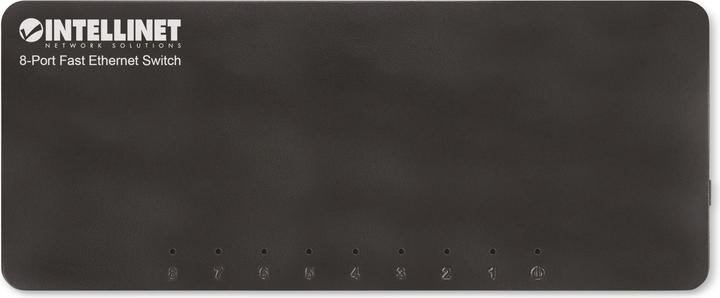 Actual product image Intellinet 8-Port Fast Ethernet Switch (8 Ports)