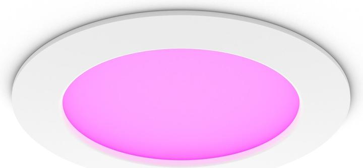 Actual product image Philips Hue White & Color Ambiance Slim Recessed (1200 lm)