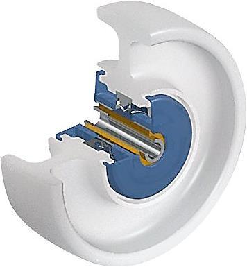 Produktbild Tente Polyamid-Rad, weiss