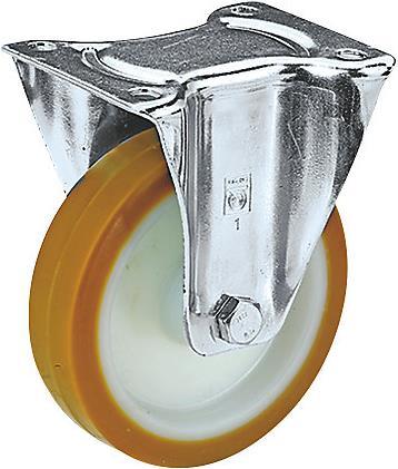 Actual product image Wicke Polyurethane tire on polyamide rim