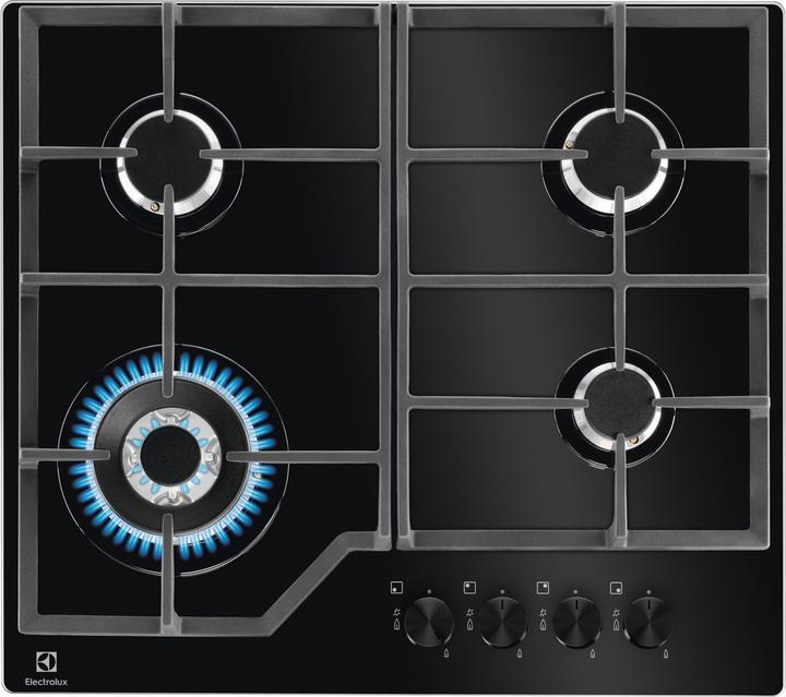Image du produit Electrolux EGM6343YAK Noir Table de cuisson à gaz encastrable 4 Cuisine(s)