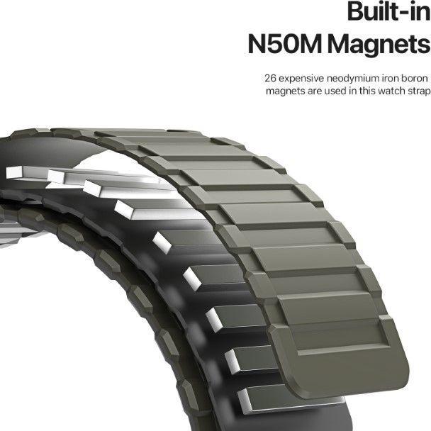 Actual product image Dux Ducis KJ bracelet (42 mm, 45 mm, 44 mm, 49 mm, Silicone)