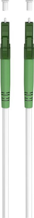 Produktbild Goobay Glasfaserkabel FTTH, Singlemode OS2 White, weiss Simplex, 2 m (CAT7, 2 m)