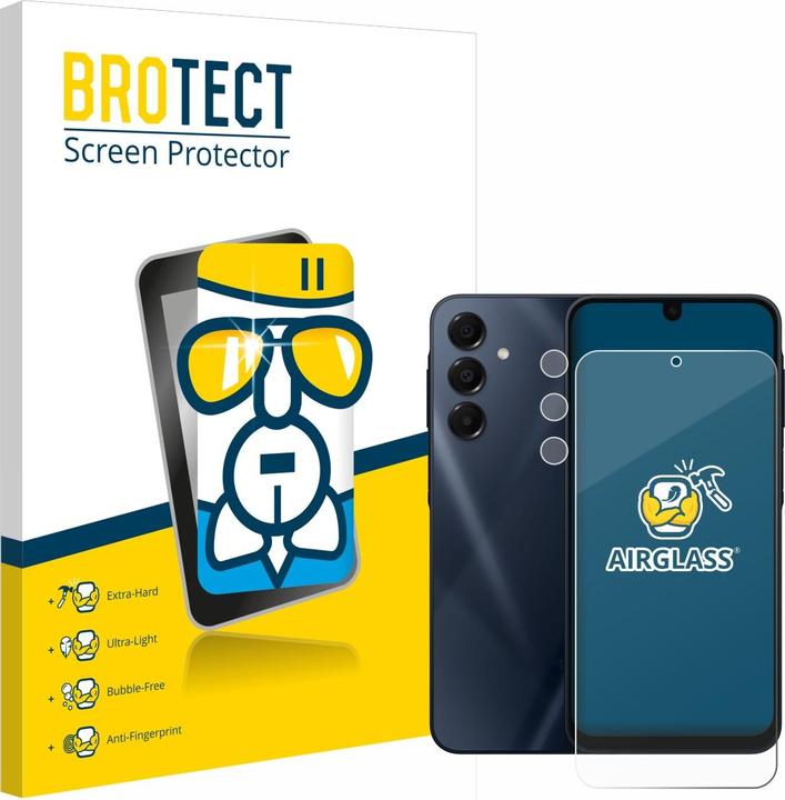 Image du produit BROTECT AirGlass Verre (1 pièce(s), Samsung Galaxy A16 5G)