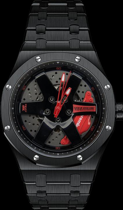 21cars TE37 AP - Rot - Schwarz | Automatic | Non-Spin (43 mm)