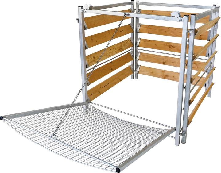 Produktbild Bellissa Komposter Holz/Metall mit Sieb (1000 l)