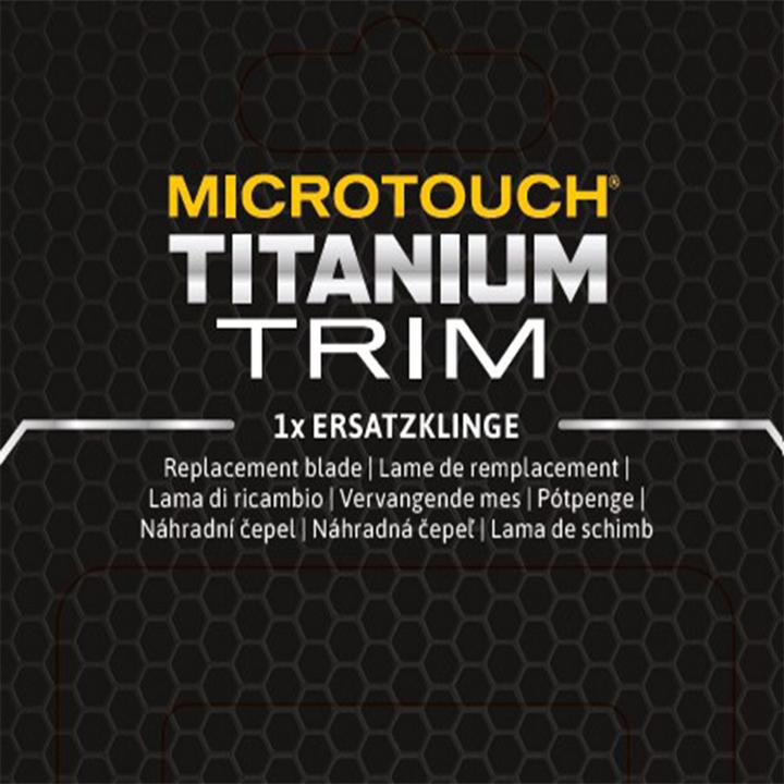 Actual product image MediaShop Micro Touch Titanium Trim Replacement Shaving Head (1 x)