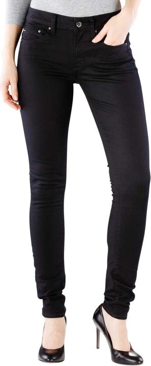G-Star Midge Zip Mid Skinny Jeans rinsed (W28/L30)