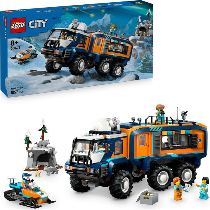 Produktbild LEGO Arktis-Truck mit Labor (60471, LEGO City)