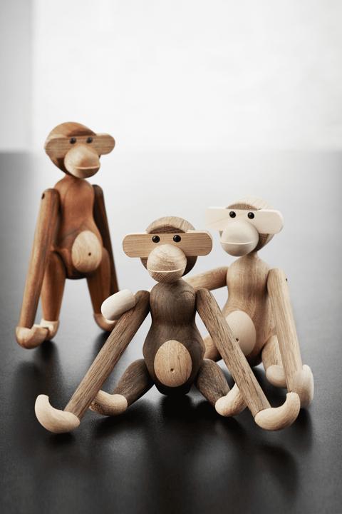 Actual product image Kay Bojesen Wood monkey small (19 x 20 cm)