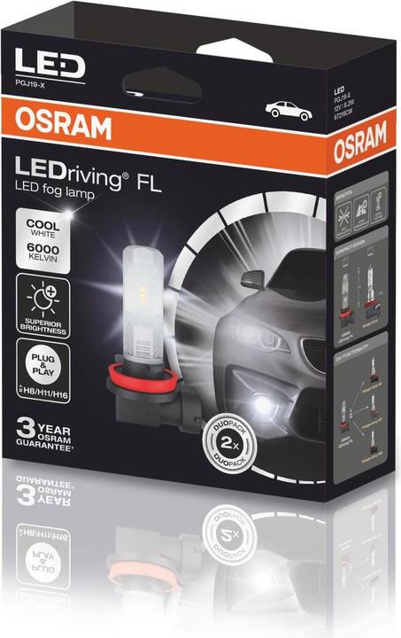 Produktbild Osram LEDriving FL (H8, H11, H16)