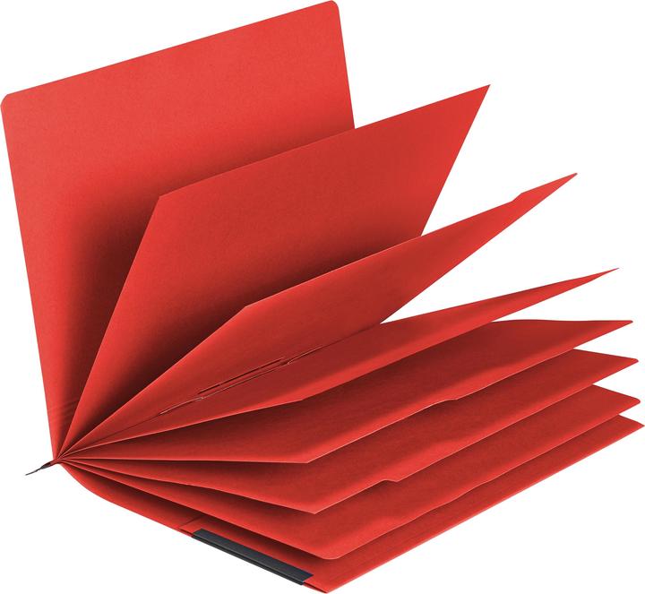 Actual product image Falken Personal file UniReg DIN A4 commercial stapling kraft cardboard red (A4, 20 x)