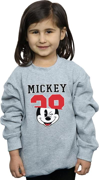 Actual product image Disney Girls Mickey Mouse Split 28 Sweatshirt (152, 158)
