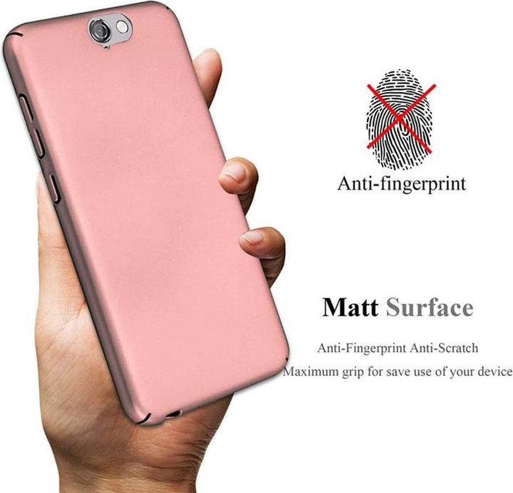 Actual product image Cadorabo Hard Cover Matt Metal Cover (HTC One A9)