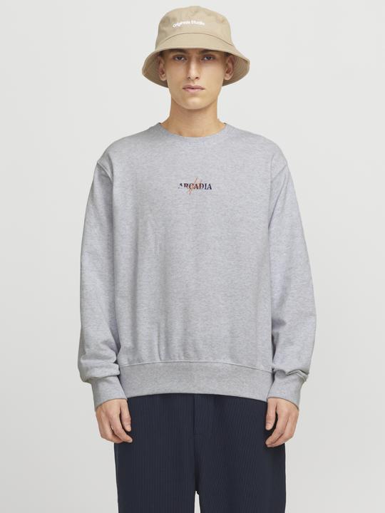 Produktbild Jack & Jones Jjecharge Graphic Sweat O-N Styd Aw24 Ln (XL)