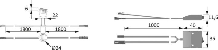 Image du produit Halemeier LED Interrupteur à bascule