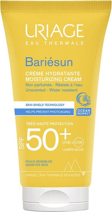 Uriage HydrataÄnÃ krém na opalovánÃ pro citlivou pokoÅ¾ku SPF 50+ Bariesun (Moisturising Creation (Suntan cream, SPF 50+, 50 ml)