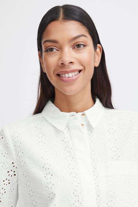 Actual product image B.young BYFENNI CROPPED BLOUSE 20814597 (38)