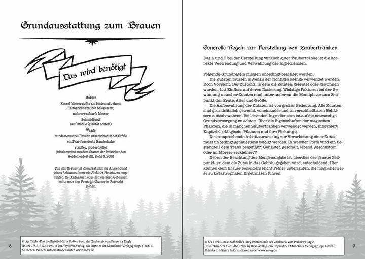 Produktbild Das inoffizielle Harry-Potter-Buch der Zauberei (Deutsch, Pemerity Eagle, 2017)