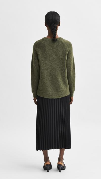 Image du produit Selected Femme Pull en laine à col rond (XXL)