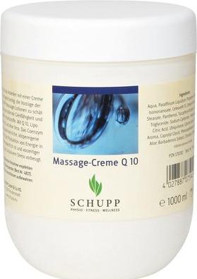 Actual product image Schupp massage cream Q10 1000 ml (Body cream, 1000 ml)