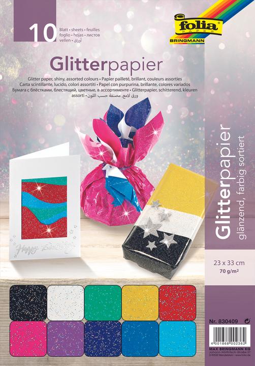 Actual product image Magni Glitter paper (70 g/m², 10 x)