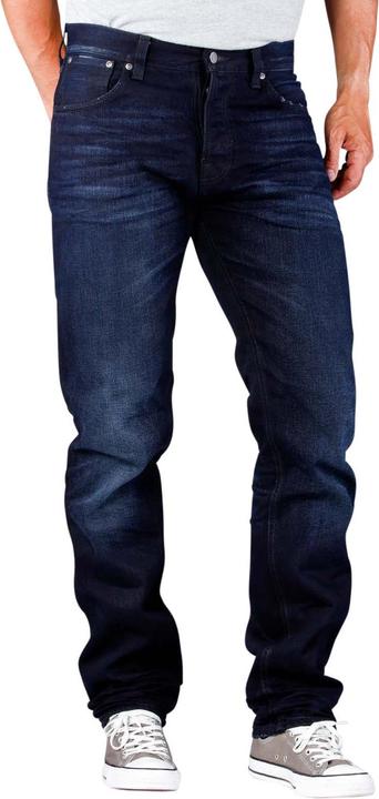 Nudie Jeans Steady Eddie inky dawn (W36/L34)
