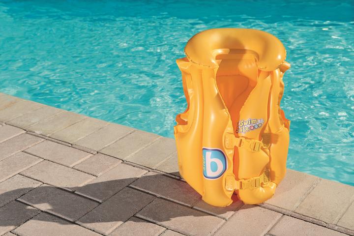 Actual product image Bestway Life Jacket 3-6 years Swim Safe Step (One size, 14 - 23 kg)