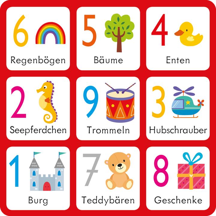 Actual product image My colourful memo and picture lotto: First numbers (German)