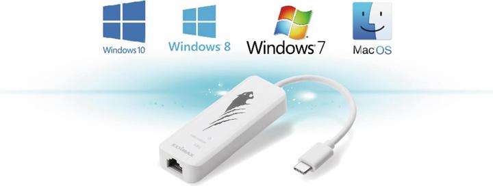 Immagine prodotto edimax UE-4307 (USB-C 3.1 Gen 1, RJ45 2.5 Gigabit Ethernet (1x))