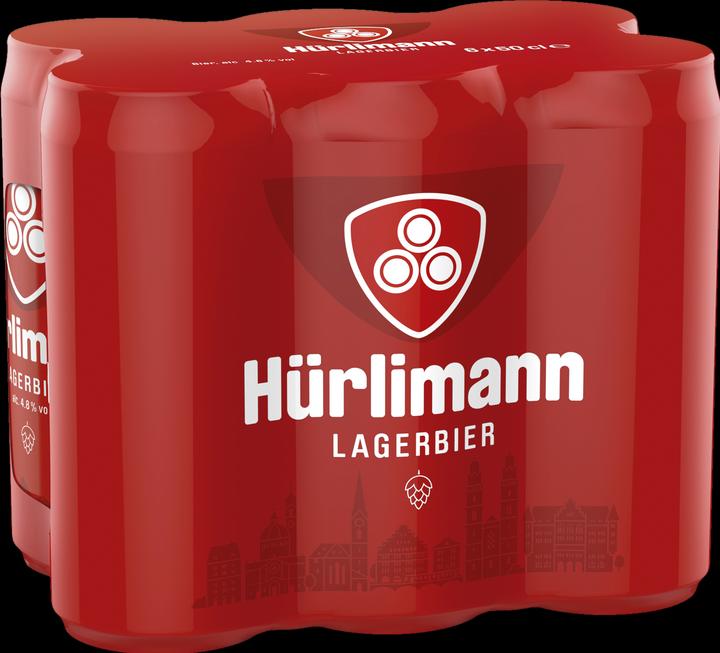 Image du produit Hürlimann Bière blonde (6 x 50 cl)