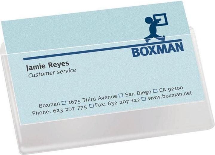Actual product image Business card pockets 95x60mm (95 x 60 mm)