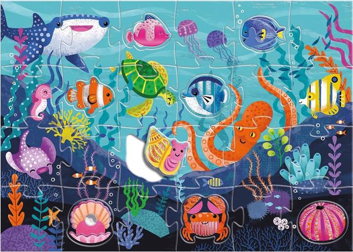 Image du produit Djeco Puzzle Tactilo Mer 32 pièces (32 pièces)