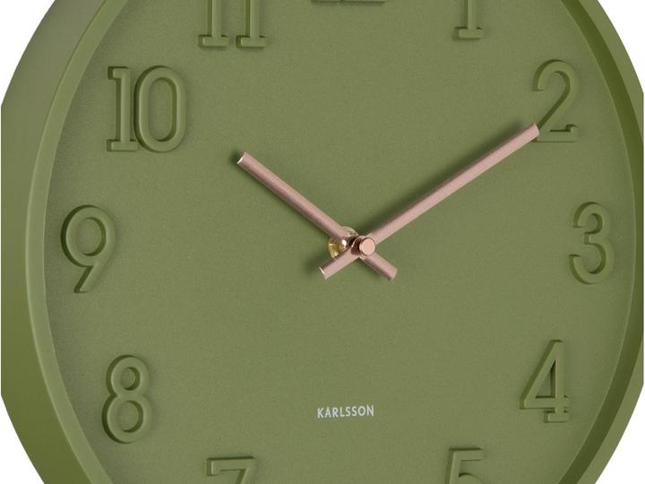 Image du produit Karlsson Wanduhr Calma 30 x 3.8 cm, Grün, Form (30 cm)