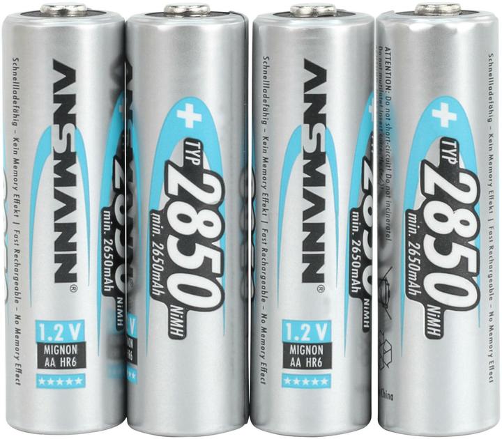 Image du produit Ansmann AA (4 pcs, AA, 2650 mAh)