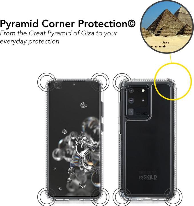 Actual product image SoSkild Samsung Galaxy S20 Ultra Defend 2.0 Heavy ImpactCase (Samsung Galaxy S20 Ultra)