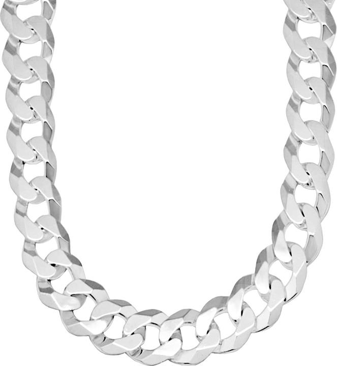 Immagine prodotto Candy Collana Hemera con catena a cordoncino da 18,4 mm, argento 925 (Argento 925, 65 cm)